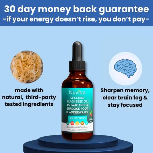 Irish Sea Moss Brain & Memory Support Drops