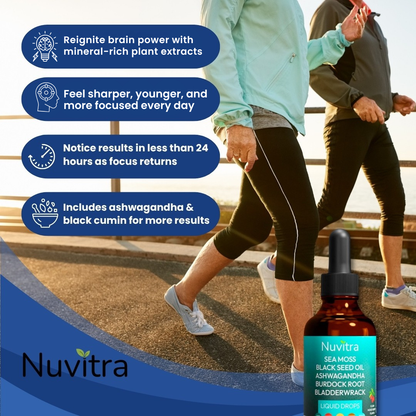 Irish Sea Moss Brain & Memory Support Drops